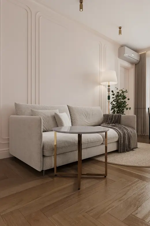 Дизайн интерьера: Дербеневская набережная, 43 м², фото 1 из 37