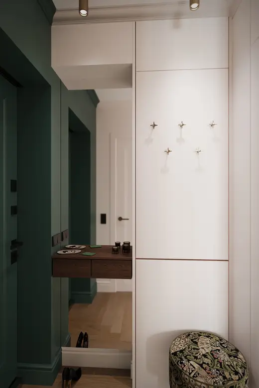 Дизайн интерьера: Дербеневская набережная, 43 м², фото 10 из 37
