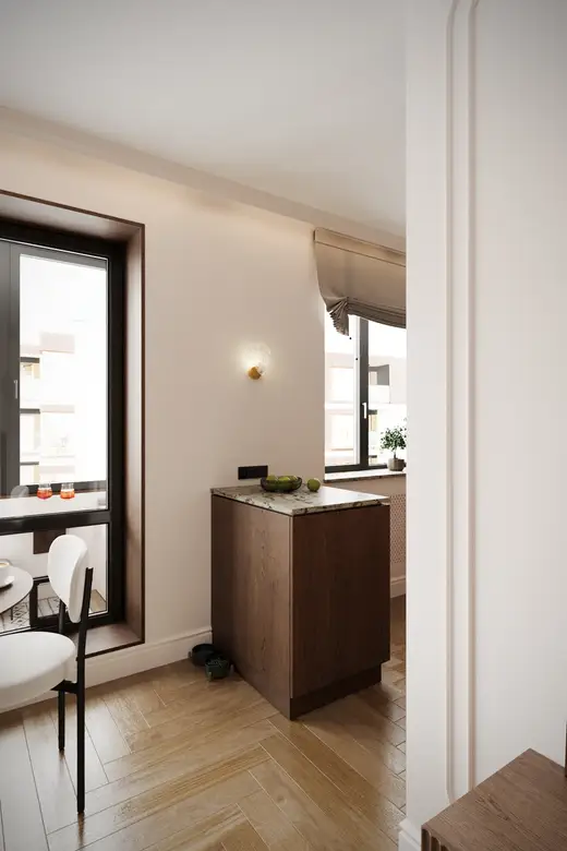 Дизайн интерьера: Дербеневская набережная, 43 м², фото 12 из 37