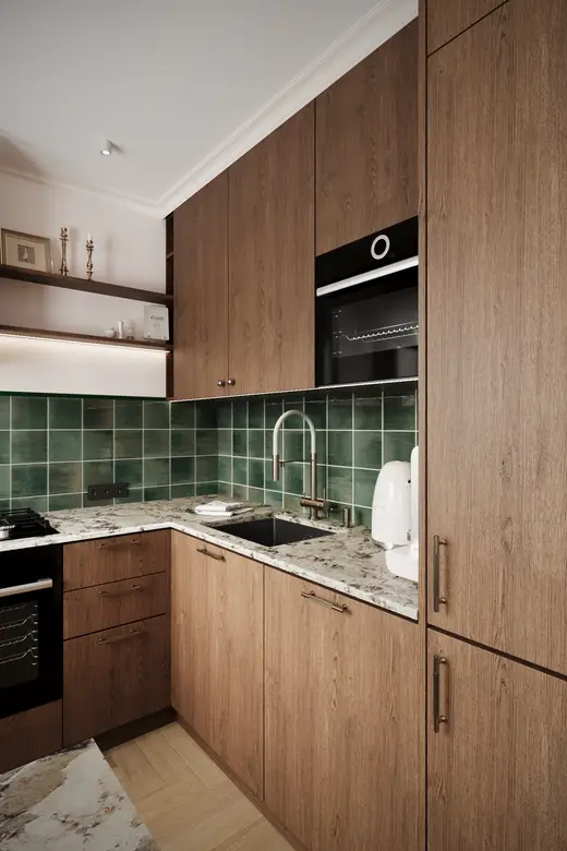 Дизайн интерьера: Дербеневская набережная, 43 м², фото 14 из 37