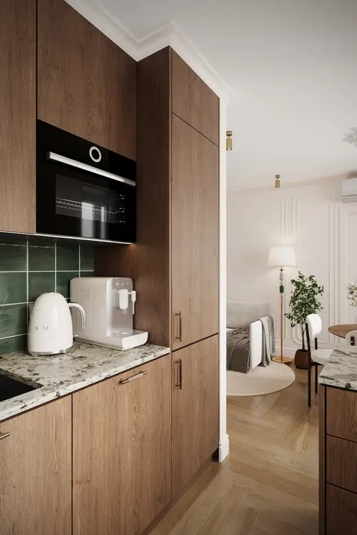 Дизайн интерьера: Дербеневская набережная, 43 м², фото 16 из 37