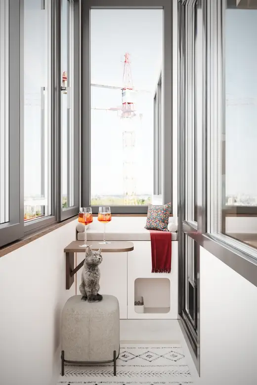 Дизайн интерьера: Дербеневская набережная, 43 м², фото 37 из 37