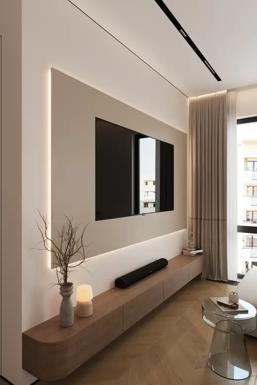 Дизайн интерьера: ул. Дубининская, 66 м², фото 3 из 50