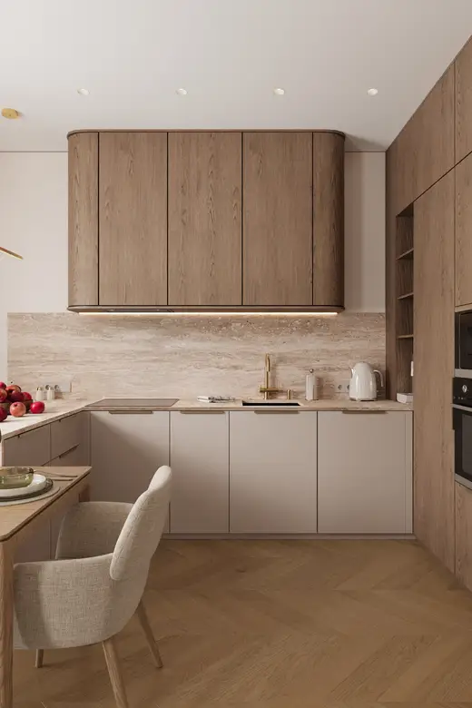 Дизайн интерьера: ул. Дубининская, 66 м², фото 7 из 50