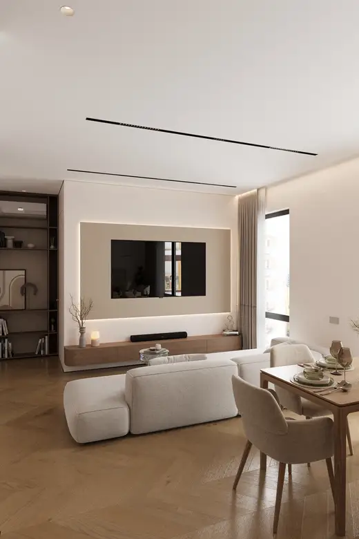 Дизайн интерьера: ул. Дубининская, 66 м², фото 14 из 50
