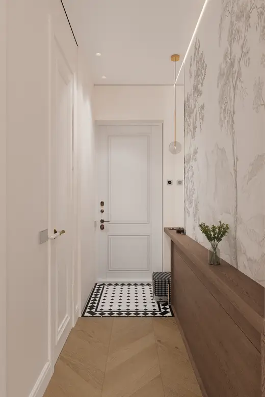 Дизайн интерьера: ул. Дубининская, 66 м², фото 16 из 50