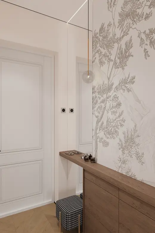 Дизайн интерьера: ул. Дубининская, 66 м², фото 18 из 50