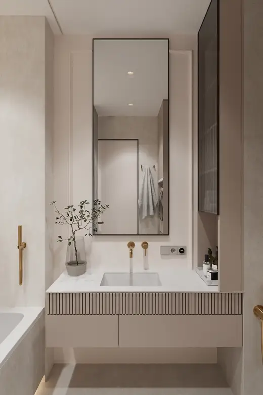 Дизайн интерьера: ул. Дубининская, 66 м², фото 28 из 50