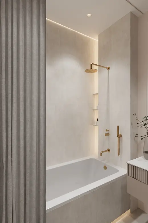 Дизайн интерьера: ул. Дубининская, 66 м², фото 30 из 50