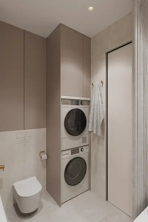 Дизайн интерьера: ул. Дубининская, 66 м², фото 34 из 50