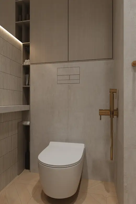 Дизайн интерьера: ул. Дубининская, 66 м², фото 44 из 50