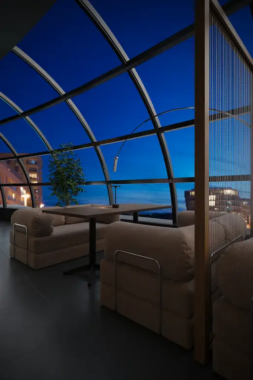 Дизайн интерьера: Кальянная в ТЦ «Парус», 140 м², фото 5 из 30