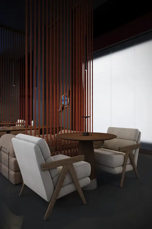 Дизайн интерьера: Кальянная в ТЦ «Парус», 140 м², фото 13 из 30