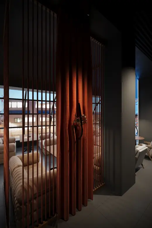 Дизайн интерьера: Кальянная в ТЦ «Парус», 140 м², фото 19 из 30
