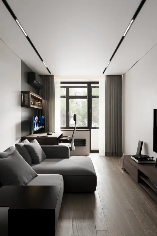 Дизайн интерьера: ул. Халтуринская, 44 м², фото 9 из 35