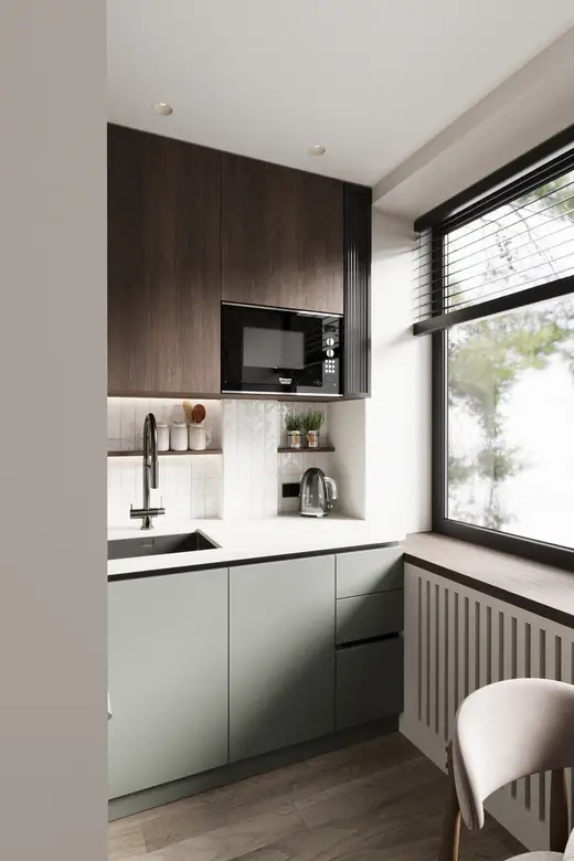 Дизайн интерьера: ул. Халтуринская, 44 м², фото 20 из 35