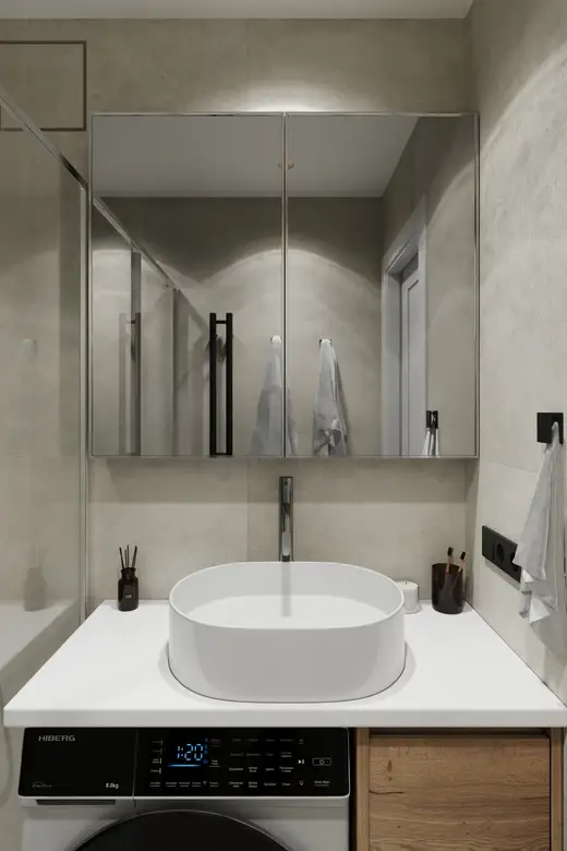 Дизайн интерьера: ул. Халтуринская, 44 м², фото 30 из 35