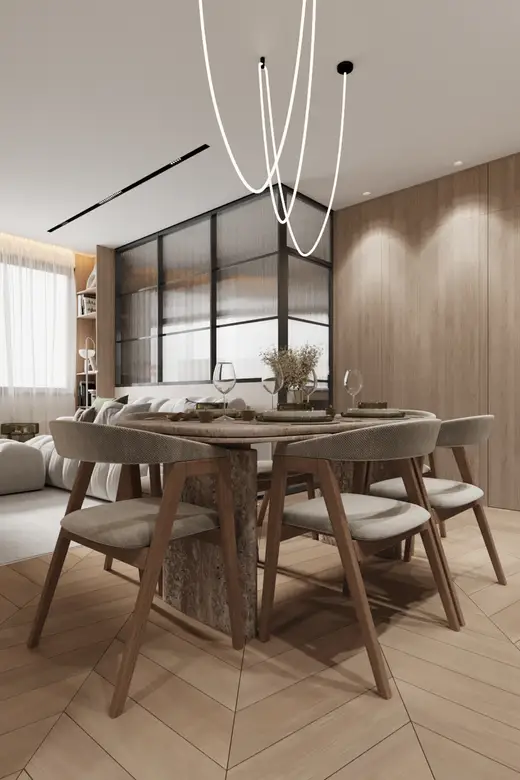 Дизайн интерьера: Кронштадтский бульвар, 67 м², фото 6 из 48