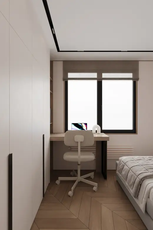 Дизайн интерьера: Кронштадтский бульвар, 67 м², фото 19 из 48