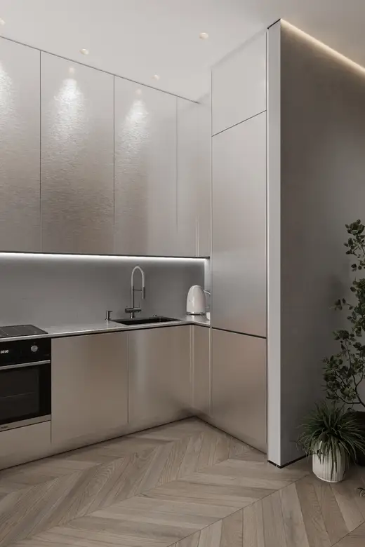 Дизайн интерьера: ЖК Level Причальный, 67 м², фото 8 из 48