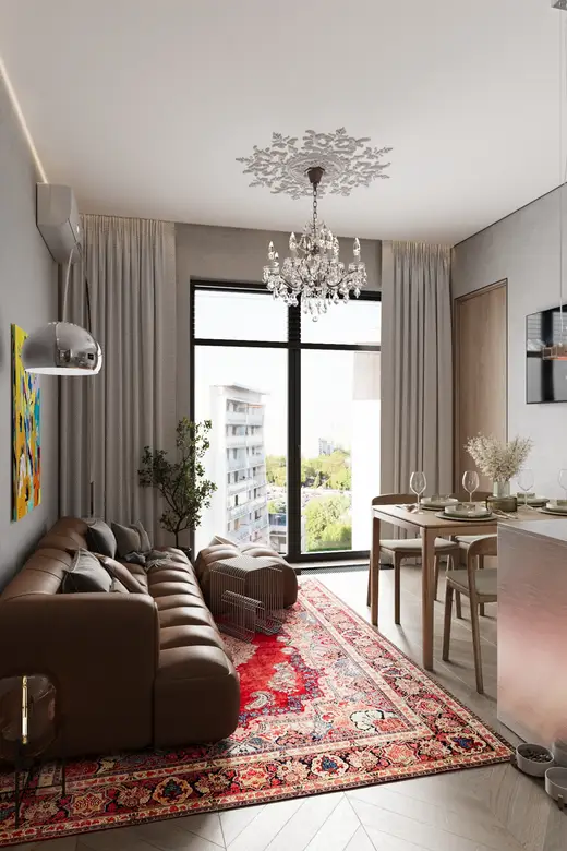 Дизайн интерьера: ЖК Level Причальный, 67 м², фото 10 из 48