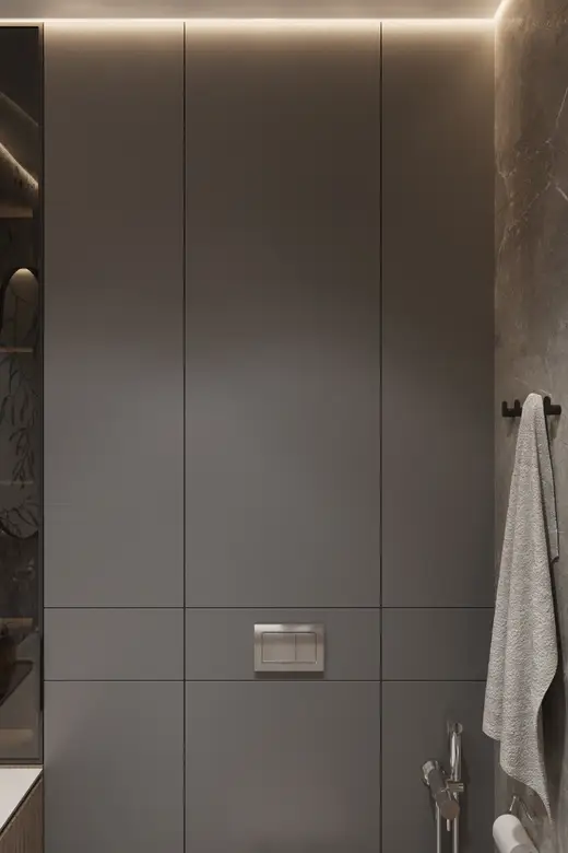 Дизайн интерьера: ЖК Level Причальный, 67 м², фото 43 из 48