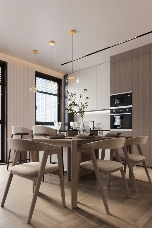Дизайн интерьера: ЖК Level Нагатинская, 54 м², фото 1 из 33