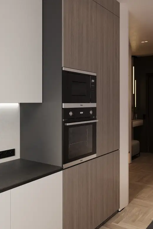 Дизайн интерьера: ЖК Level Нагатинская, 54 м², фото 6 из 33