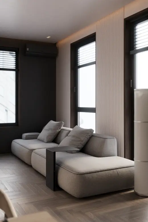 Дизайн интерьера: ЖК Level Нагатинская, 54 м², фото 9 из 33
