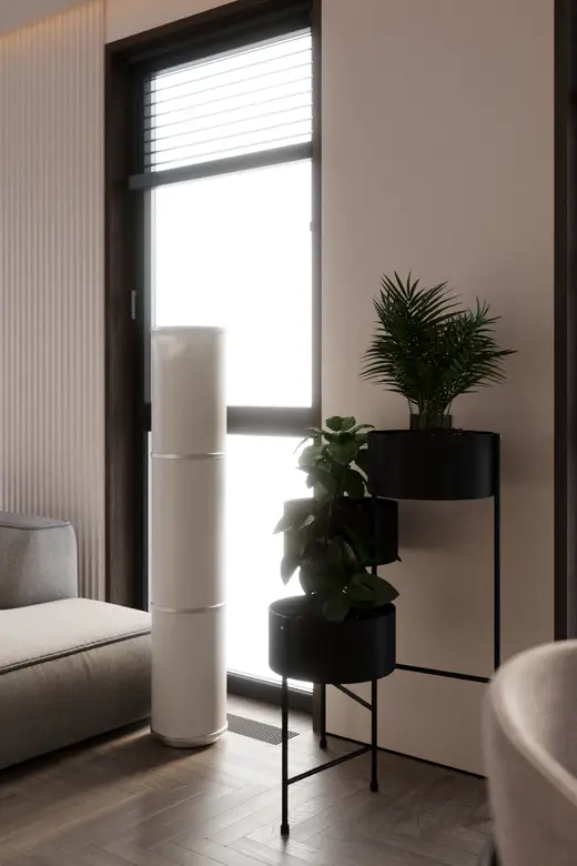 Дизайн интерьера: ЖК Level Нагатинская, 54 м², фото 10 из 33