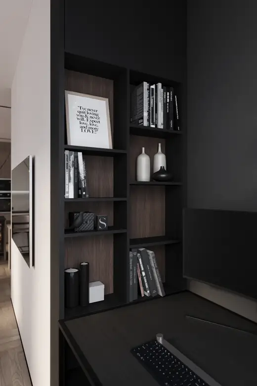 Дизайн интерьера: ЖК Level Нагатинская, 54 м², фото 13 из 33