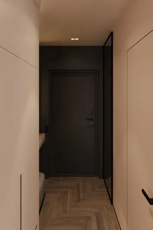 Дизайн интерьера: ЖК Level Нагатинская, 54 м², фото 16 из 33