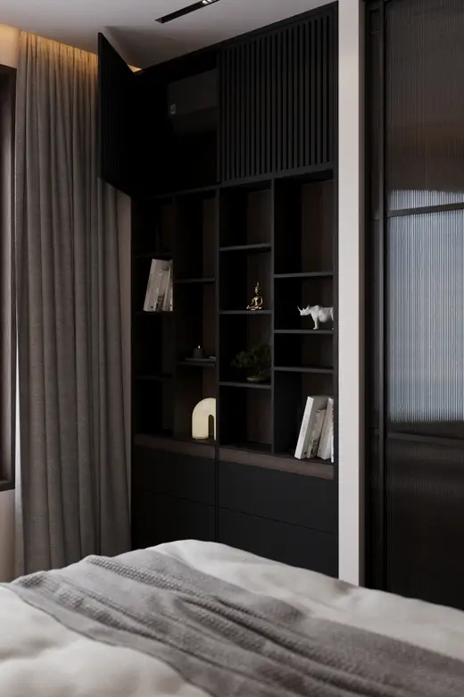 Дизайн интерьера: ЖК Level Нагатинская, 54 м², фото 24 из 33