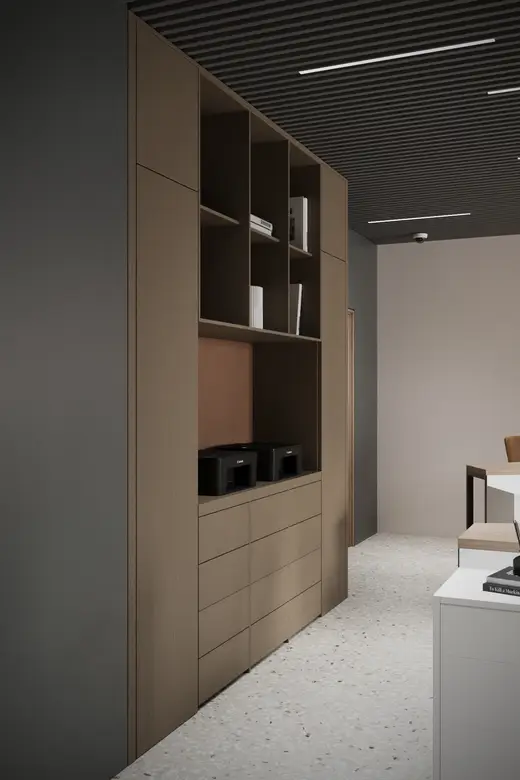 Дизайн интерьера: Офис на Перовской, 161 м², фото 12 из 38
