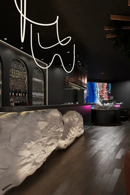 Дизайн интерьера: Ресторан паназиатской кухни, 350 м², фото 15 из 38