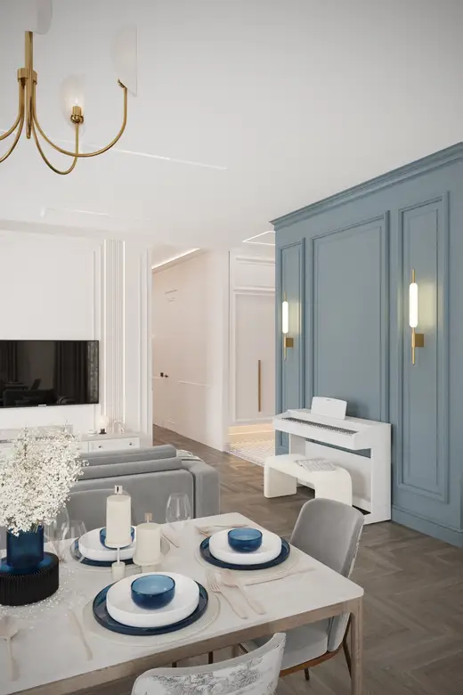 Дизайн интерьера: ЖК Шагал, 134 м², фото 16 из 67