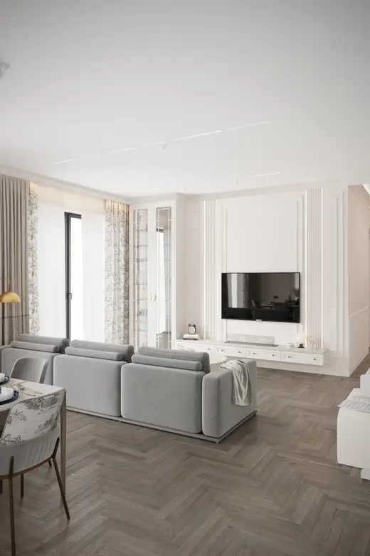 Дизайн интерьера: ЖК Шагал, 134 м², фото 17 из 67