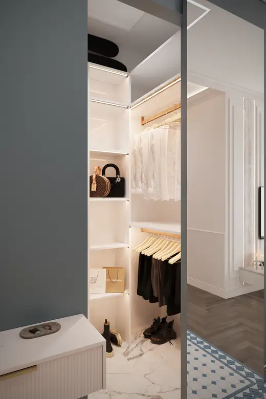 Дизайн интерьера: ЖК Шагал, 134 м², фото 26 из 67