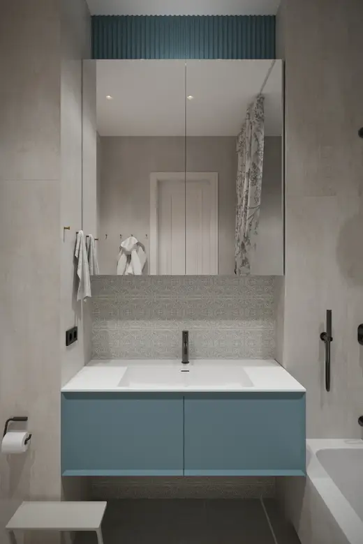 Дизайн интерьера: ЖК Шагал, 134 м², фото 60 из 67