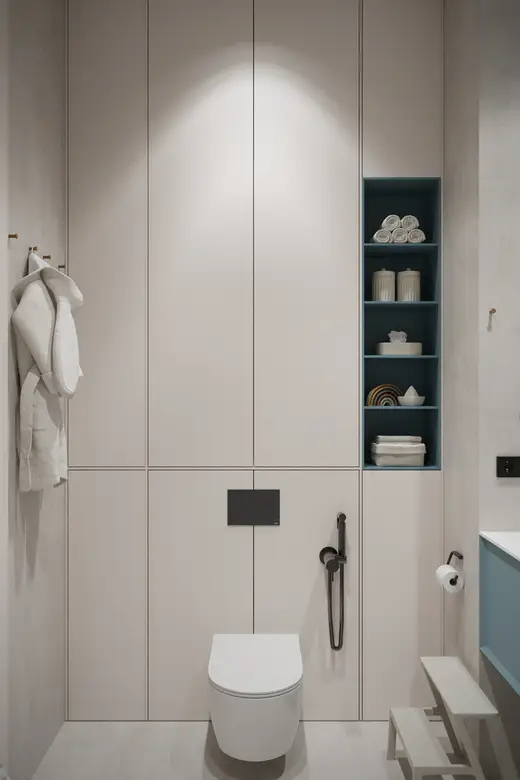 Дизайн интерьера: ЖК Шагал, 134 м², фото 63 из 67