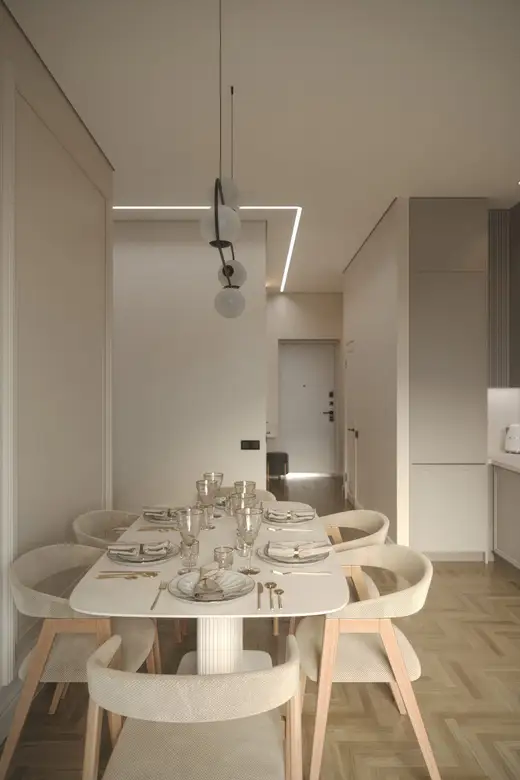 Дизайн интерьера: ЖК Интонация, 98 м², фото 7 из 50