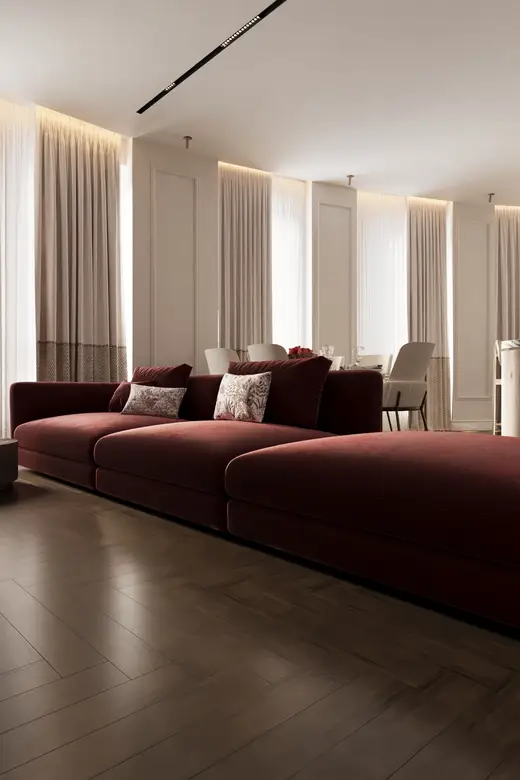 Дизайн интерьера: ЖК Сидней Сити, 102 м², фото 1 из 64