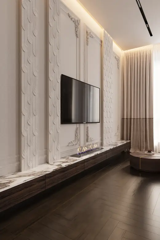 Дизайн интерьера: ЖК Сидней Сити, 102 м², фото 3 из 64