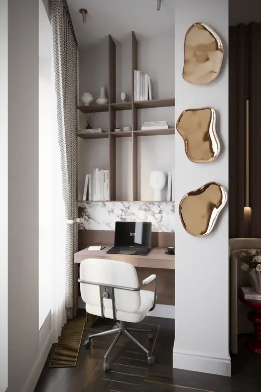 Дизайн интерьера: ЖК Сидней Сити, 102 м², фото 41 из 64
