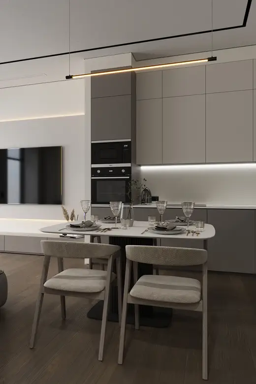 Дизайн интерьера: бульвар Братьев Весниных, 64 м², фото 1 из 43