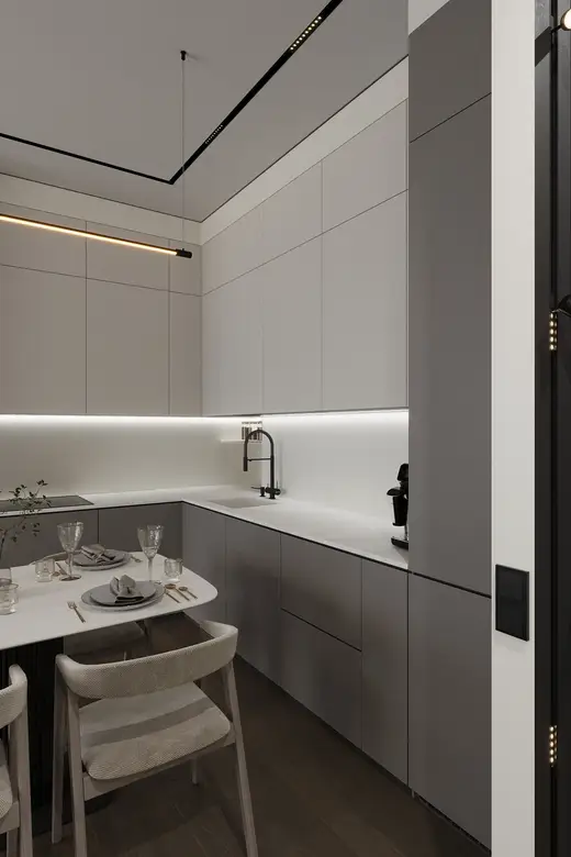 Дизайн интерьера: бульвар Братьев Весниных, 64 м², фото 18 из 43