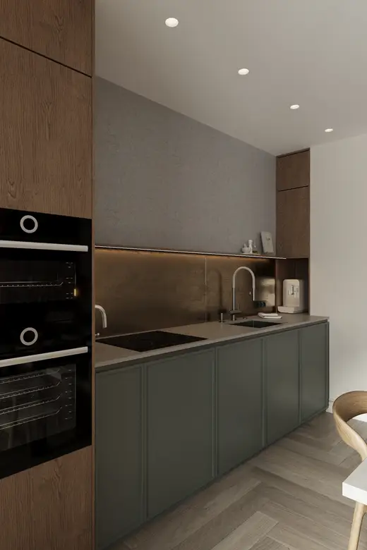 Дизайн интерьера: пр. Строителей, 85 м², фото 10 из 46