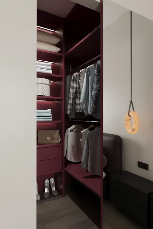 Дизайн интерьера: пр. Строителей, 85 м², фото 27 из 46