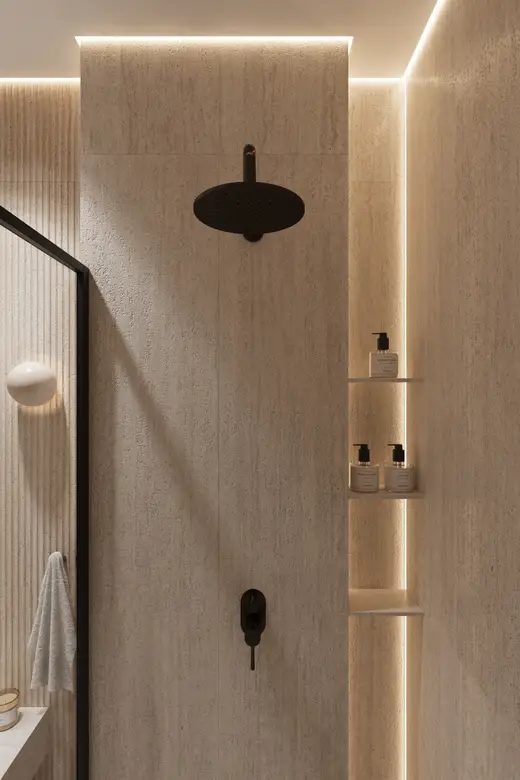 Дизайн интерьера: пр. Строителей, 85 м², фото 37 из 46