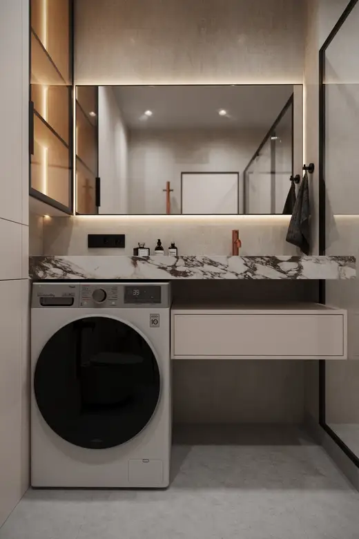 Дизайн интерьера: ЖК Жаворонки Клаб, 35 м², фото 22 из 27